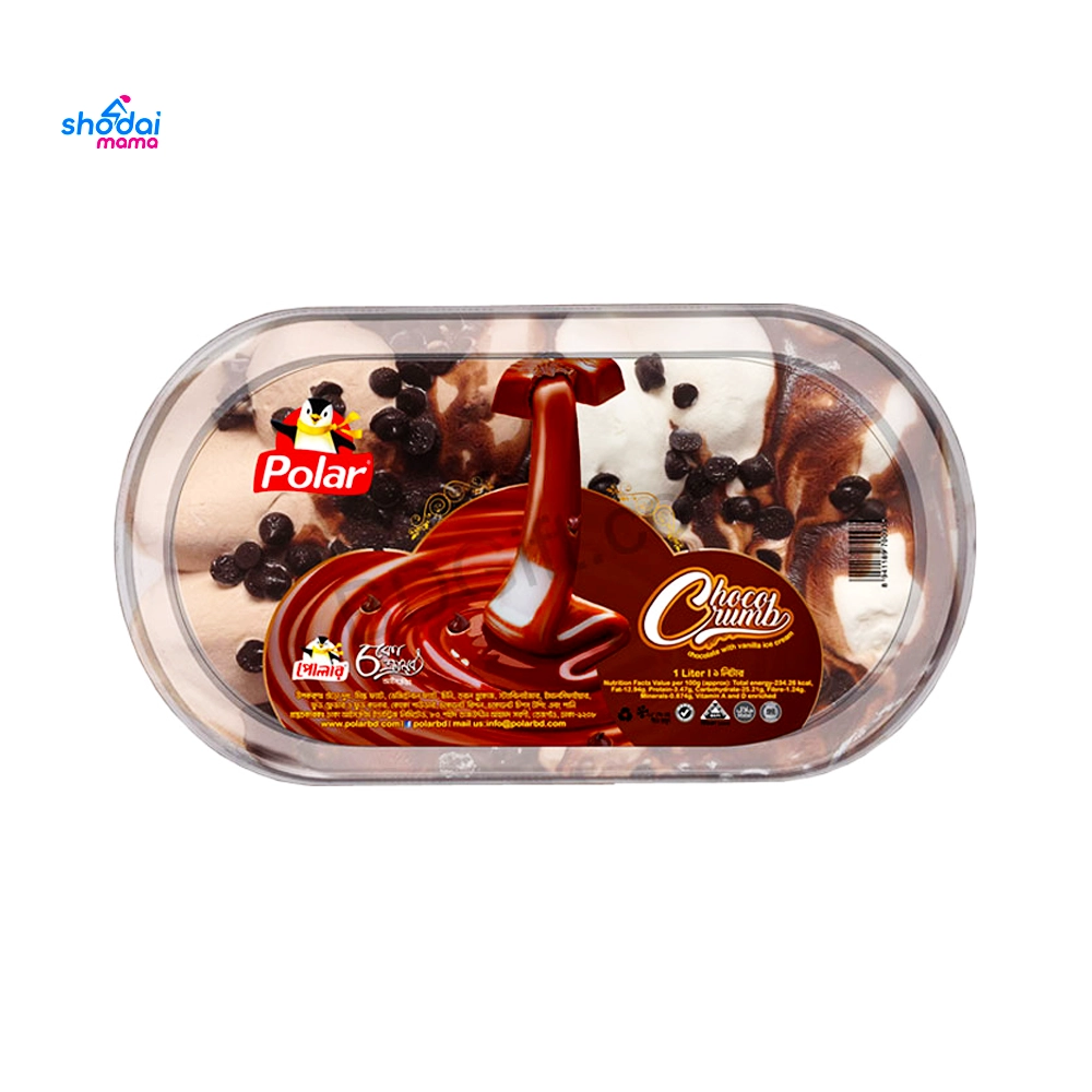 Polar Choco Crumb Ice-Cream 1000ml